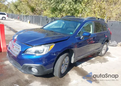 2017 Subaru Outback 2.5I Premium z USA, uszkodzony, nr VIN 4S4BSACC1H3389512